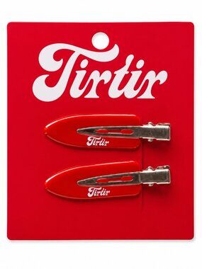 Tirtir Red Hair Clips - Set of 2 - NEW